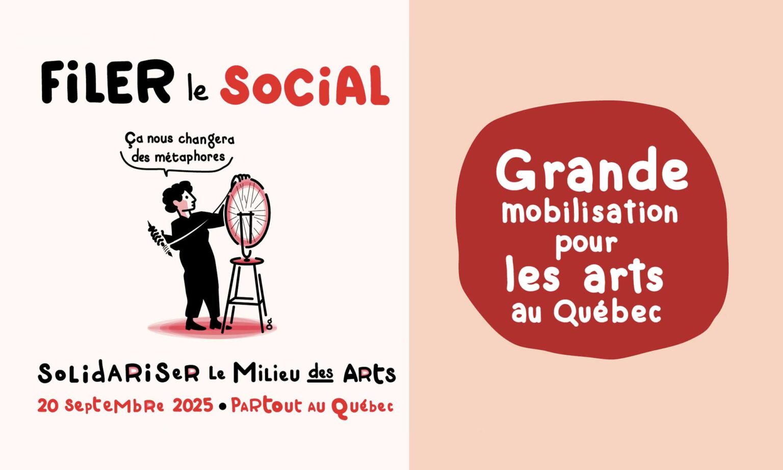 Filer le social - solidariser le milieu des arts – Réseau Art Actuel