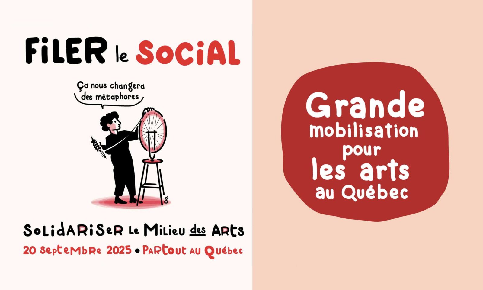 Filer le social - solidariser le milieu des arts – Réseau Art Actuel